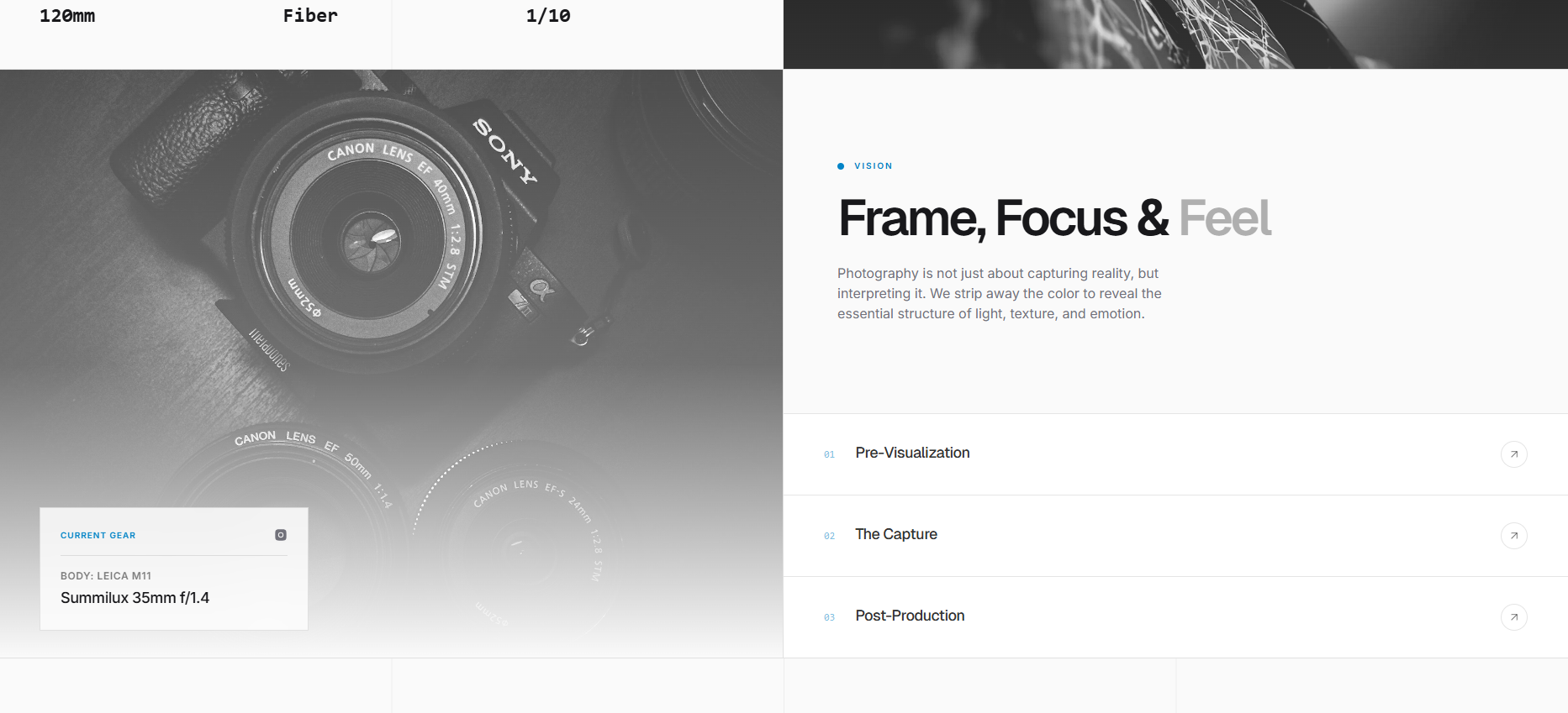 LUMEN — галерея фотографий с адаптивной сеткой